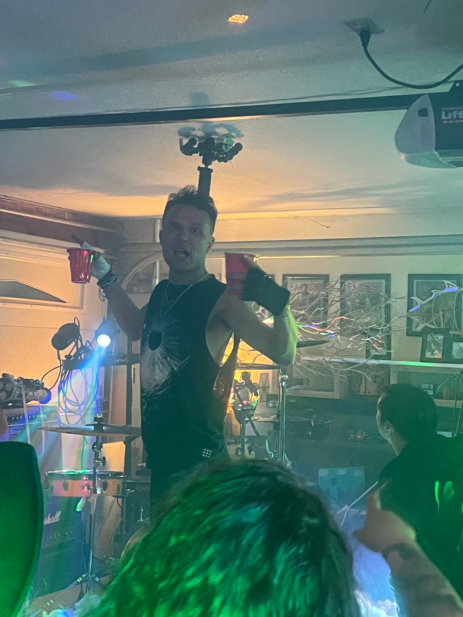 WithoutSpaces live on stage